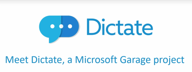 Office 365 Dictate